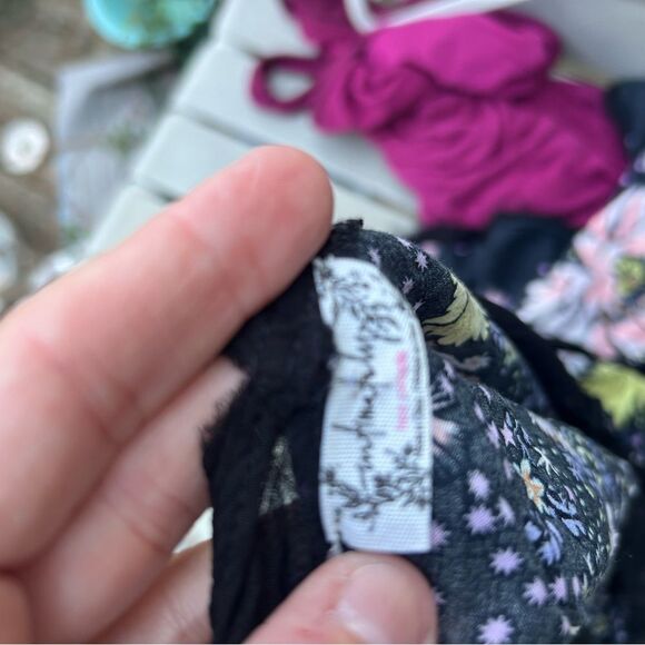 Free People Women's Longwood Printed Floral Slip Dress extra Small boho festive - Picture 6 of 6